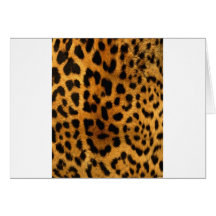 leopardo-impressão cartao