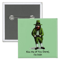 Leprechaun do dia de St Patrick Pins