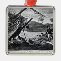 Levar de Robinson Crusoe Enfeite