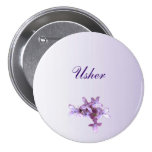 Lilac que Wedding o Pin de Usher Pins