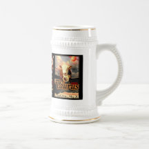 Limite do zodíaco do Taurus do Aries pelo valxart Caneca