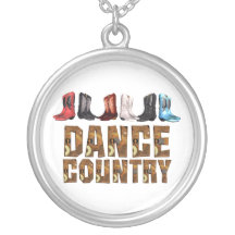 Linha dança do país do T Bijuterias Personalizadas