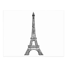 LINHA DE PARIS CARTAO POSTAL