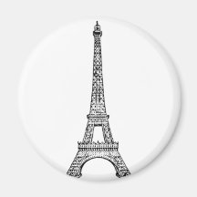 LINHA DE PARIS IMÃ DE GELADEIRA