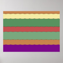 Linhas de cor abstratas posteres