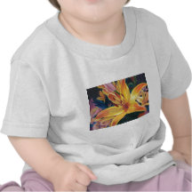 Lírio amarelo t-shirt