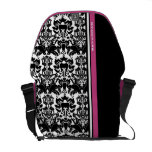 Listra de competência cor-de-rosa personalizada do bolsa mensageiro