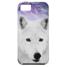 Lobo branco capas iPhone 5