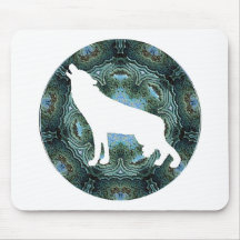 Lobos do lobo mousepad