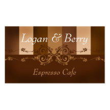 Logan & baga cartões de visitas