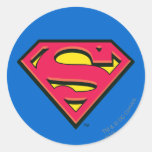 Logotipo do clássico do superman adesivo