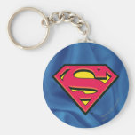 Logotipo do clássico do superman chaveiro