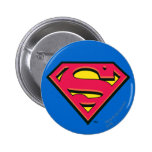 Logotipo do clássico do superman pins