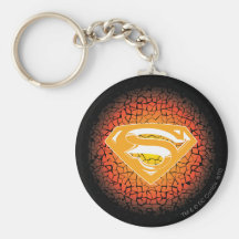 Logotipo do Crackle do superman Chaveiros