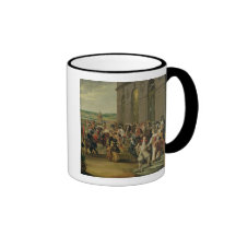 Louis XIV na frente da gruta de Thetis Caneca