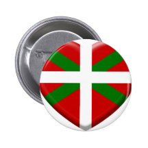 love bandeira país Basco Boton