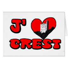Love Crest Cartões