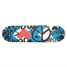 Lt dos grafites. Rosa Skate Boards
