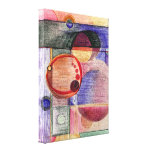 Lua de Kloptic - abstrato Impressão De Canvas Envolvidas