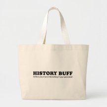 Lustre da história bolsa de lona