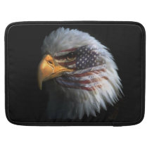 Luva americana da aleta do rickshaw da águia ameri bolsas para MacBook