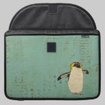 Luva azul de Macbook da lagoa do pinguim capas para macbook da rickshaw