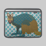 Luva azul de Walli Macbook capas para ipad da rickshaw
