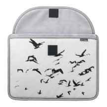Luva da aleta do rickshaw da praia dos pelicanos bolsa para MacBook pro