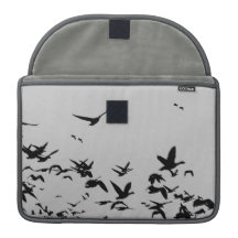 Luva da aleta do rickshaw dos gansos & dos guindas bolsas para MacBook
