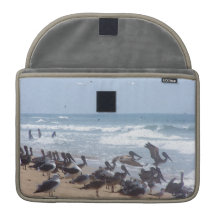 Luva da aleta do rickshaw dos pelicanos bolsa para MacBook pro