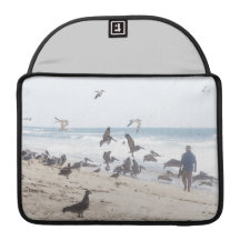 Luva da aleta do rickshaw dos pelicanos bolsa MacBook pro