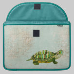 Luva de Macbook da tartaruga do jade capas para macbook da rickshaw