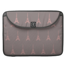 Luva de MacBook da torre Eiffel Bolsa MacBook Pro