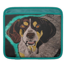 Luva do cão bolsas para iPad