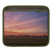 Luva do iPad dos céus do por do sol do campo Bolsas De iPad