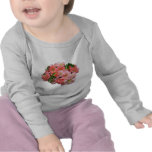 Luva longa infantil dos cortes camisetas