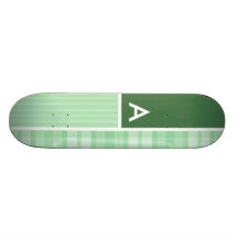 Luz bonito - xadrez verde skate