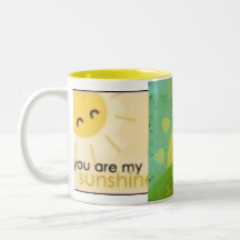 luz do sol caneca