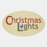 Luzes da árvore - Natal Adesivos