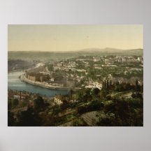 Lyon Cityview, impressão arquivístico de France