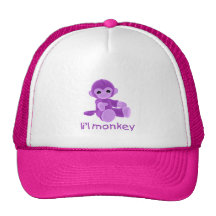 Macaco de L'il (roxo) Boné