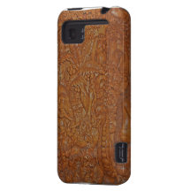 Madeira rara de Bali que cinzela a arte original HTC Vivid Capas