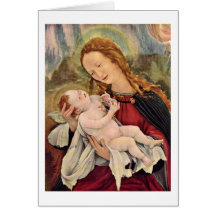 Madonna por Mathis Grunewald Gothart Cartões