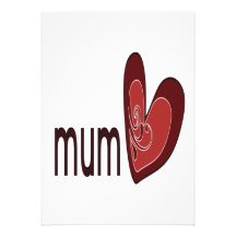 Mãe Convites Personalizados
