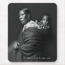 Mãe e criança de Ogala Mouse Pads