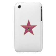 Mãe super - estrela da mãe de Hollywood Capas De iPhone 3 Case-Mate