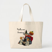 Mágica do Dia das Bruxas Bolsas De Lona