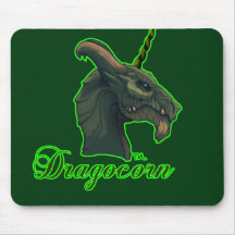 mágica do dragão do dragocorn mousepad