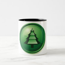 Mágica do feriado caneca