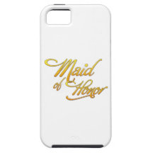 Maid Of Honor iPhone 5 Carcasas